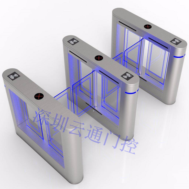 擺閘，圓弧玻璃小擺閘