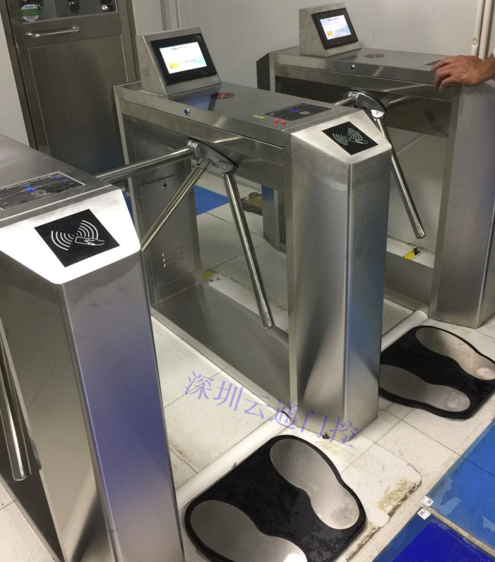 ESD防靜電三輥閘，帶顯示屏